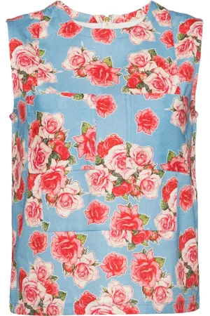 Bambah Rose denim top