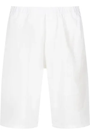 AMIR SLAMA Animal-jacquard bermuda shorts