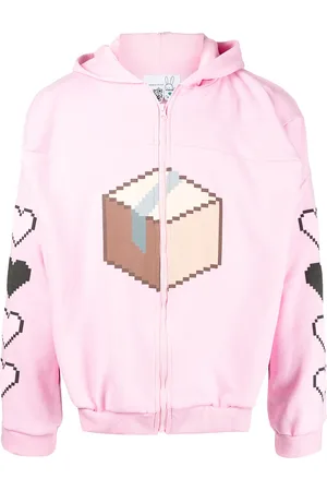 Natasha Zinko 8-bit box zip hoodie