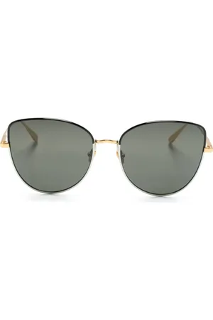 Linda Farrow Eloise oversize-frame sunglasses