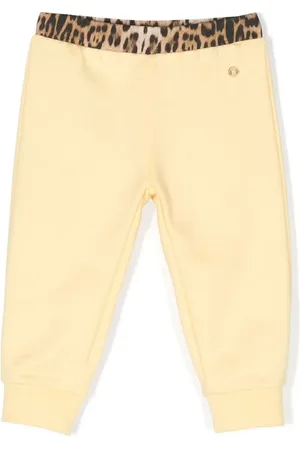 Roberto Cavalli Monogram-patch track pants