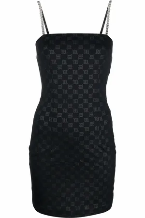 MISBHV Monogram-print minidress