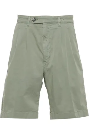 CANALI Mid-rise chino shorts