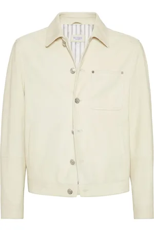 Brunello Cucinelli Suede shirt jacket