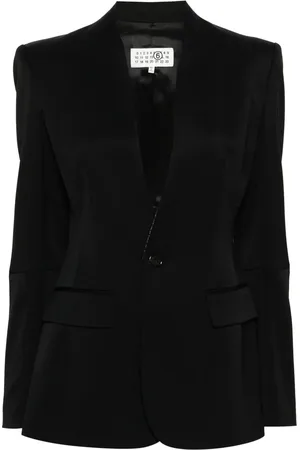 Maison Margiela Contrast-stitching single-breasted blazer
