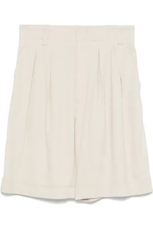 LORENA ANTONIAZZI Pleated shorts