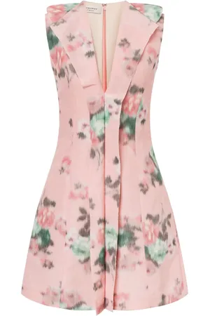 Serafini Floral-print mini dress