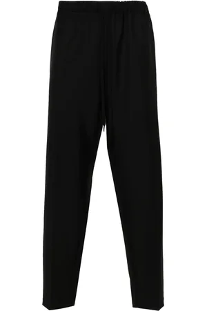 Maison Margiela Tapered-leg drawstring trousers