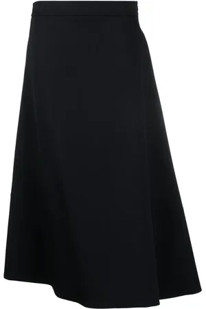 Jil Sander Asymmetric midi skirt