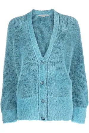 Stella McCartney V-neck brushed-effect cardigan
