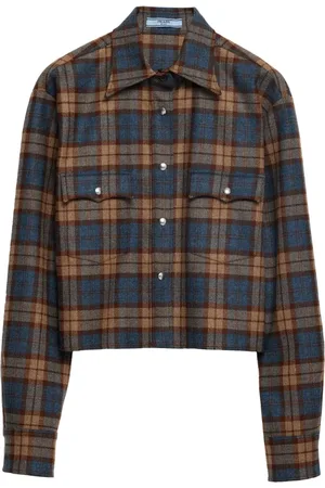 Prada Checked wool shirt