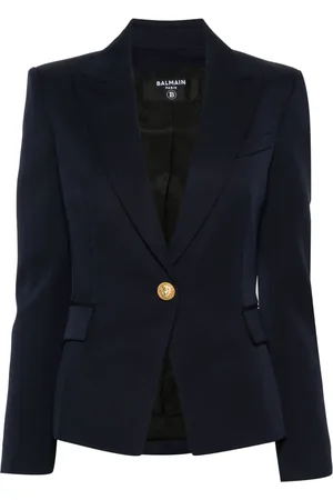 Balmain Single-breasted wool blazer