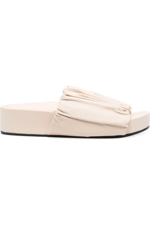 Jil Sander Leather platform sandals