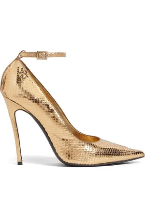 Dsquared2 Snakeskin-effect leather pumps