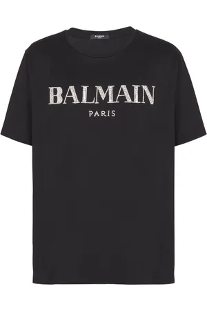 Balmain Vintage crystal-embellished T-shirt