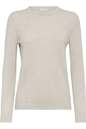 Brunello Cucinelli Cashmere fitted jumper
