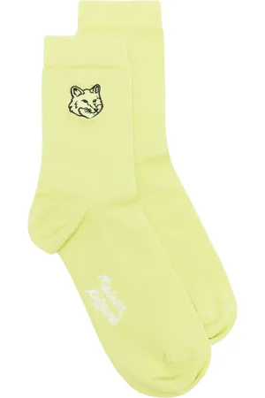 Maison Kitsuné Fox Head cotton socks