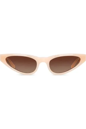 Linda Farrow X Magda Butrym oversized-frame sunglasses