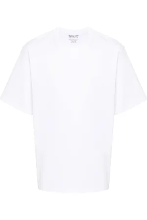 MARTINE ROSE Reflective-logo cotton T-shirt