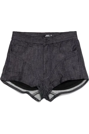 MUGLER Denim shorts