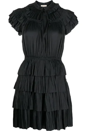ULLA JOHNSON Vesna ruffled mini dress