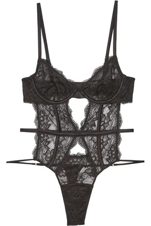 FLEUR DU MAL Naomi lace bodysuit