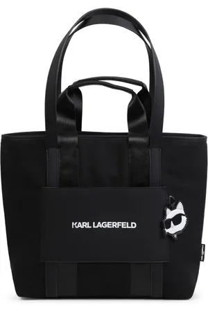 Karl Lagerfeld Choupette-appliqu?? tote bag