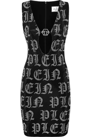 Philipp Plein Gothic Plein rhinestone-embellished minidress