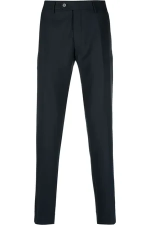 Boggi Milano Mid-rise tailored trousers