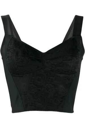 Dolce & Gabbana Jacquard corset bustier