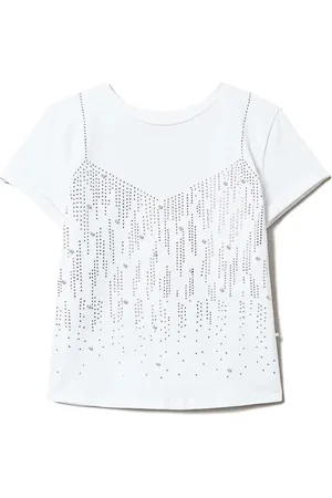 Twin-Set Crystal-embellished T-shirt