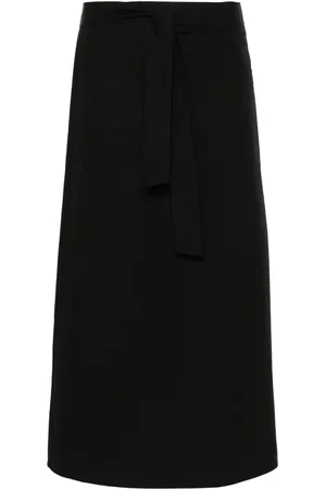 Totême Virola poplin midi skirt