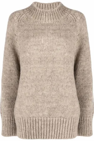 Maison Margiela High neck knitted jumper