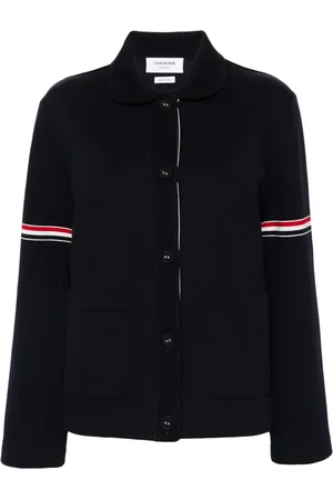 Thom Browne RWB-stripe cotton jacket