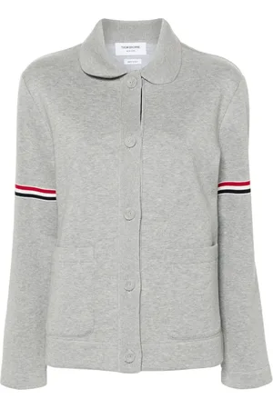 Thom Browne RWB-stripe cotton jacket