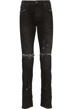 Purple Brand Distressed ripped knee jeans