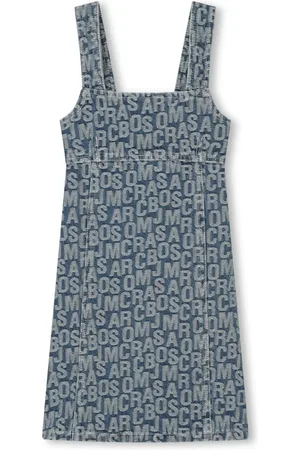 Marc Jacobs Logo-print cotton denim dress