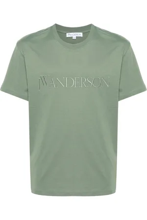J.W.Anderson Logo-embroidered cotton T-shirt