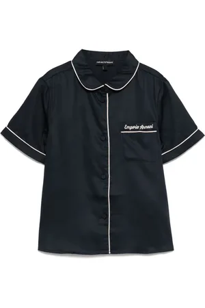 Emporio Armani Logo-embroidered shirt