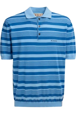Marni Mixed Stripe Polo Shirt