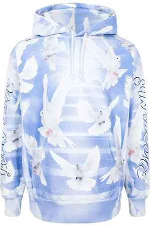 Supreme Doves-print hoodie