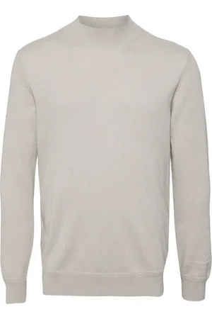 MAN ON THE BOON. Cashmere mock-neck jumper