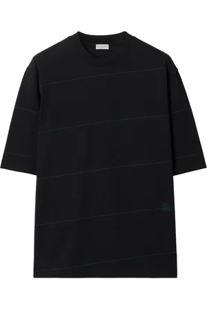 Burberry Striped cotton T-shirt