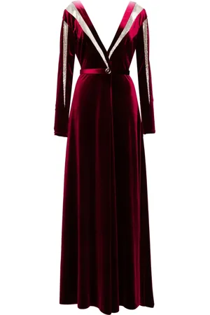 Saiid Kobeisy Velvet long dress