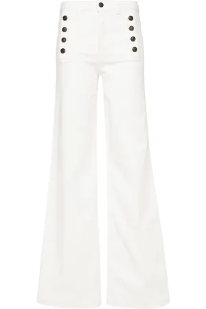Twin-Set High-rise flared jeans