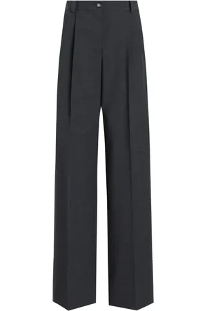 Dolce & Gabbana Pressed crease straight-leg trousers