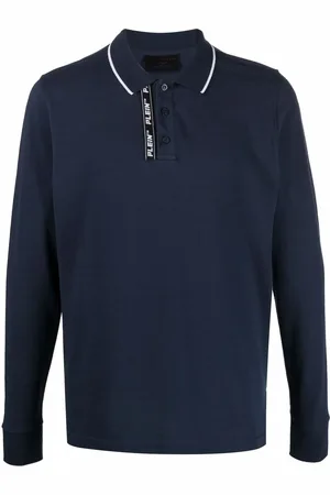 Philipp Plein Logo embroidered polo shirt