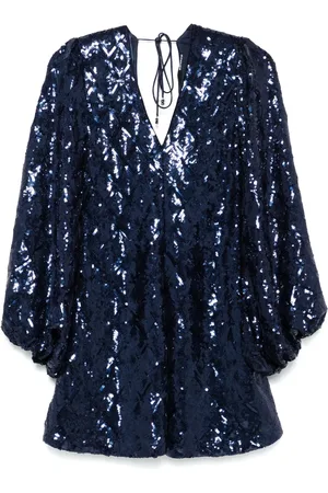 ROTATE Sequinned mini dress