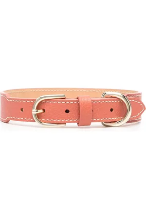 Sporty & Rich Leather pet collar