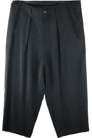 YOHJI YAMAMOTO Pleated wide-leg trousers